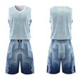 thumbnail image 3 of Camiseta de baloncesto de gran tamaño 4XS-7XL para hombres y niños 2023 nueva en 2 piezas, camiseta y pantalones cortos, ropa deportiva, uniforme de baloncesto para niños y hombres, 3 of 5
