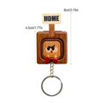 thumbnail image 6 of Dserhfy Wooden Key Holder Wall Mount Funny Face Expressions Handcrafted Key Storage Organizer Entryway Home Decor, 6 of 8
