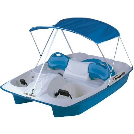 Sun Dolphin 5-Person Sun Slider Pedal Boat with Canopy