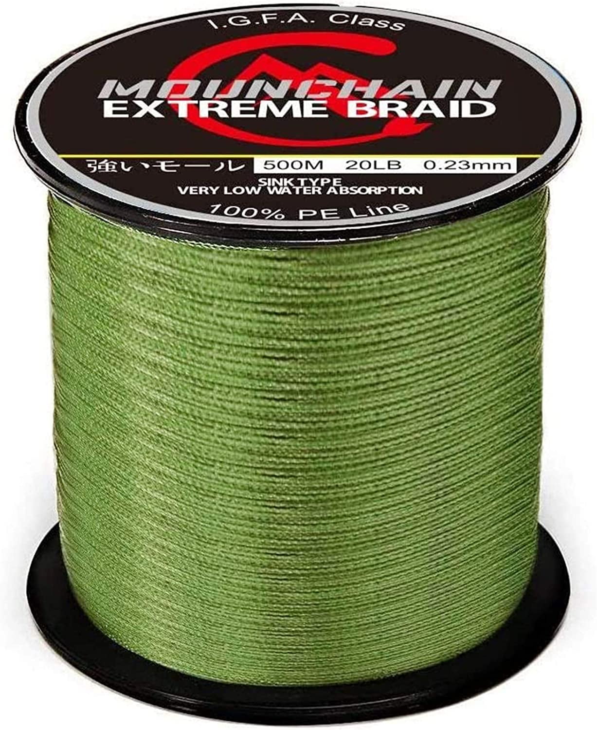 Braided Fishing Line Strong Power 100% PE 4 Strands Braided