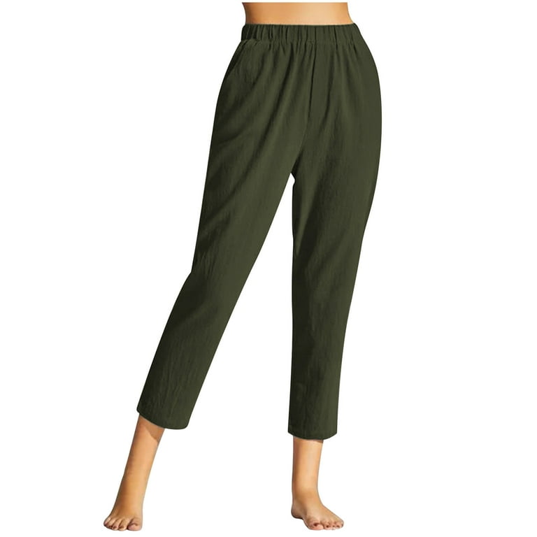 Cropped Dress Pants for Women