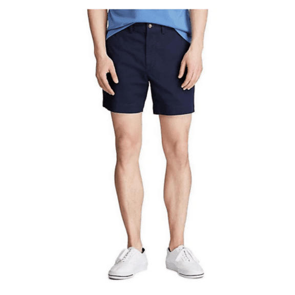 Polo Ralph Lauren Men's Classic-Fit Stretch Chino 6 Inseam Shorts Ink (33W)