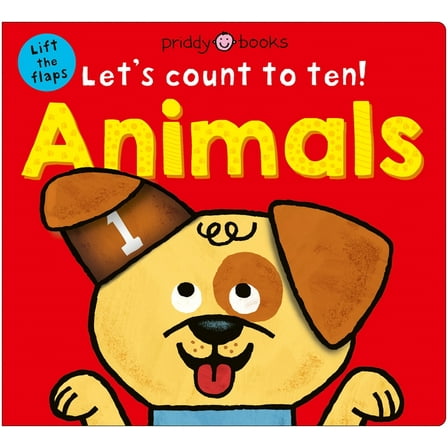 Animals (Let's Count to Ten!): A Lift-The-Flap Counting Book, (Board Book)