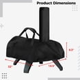 thumbnail image 5 of Pizza Oven Cover, Waterproof Pizza Oven Cover for Karu 12 Multi-Fuel Outdoor Pizza Oven, Pizza Oven Accessories, 32 x 16.5 x 8.3 inches, 5 of 6