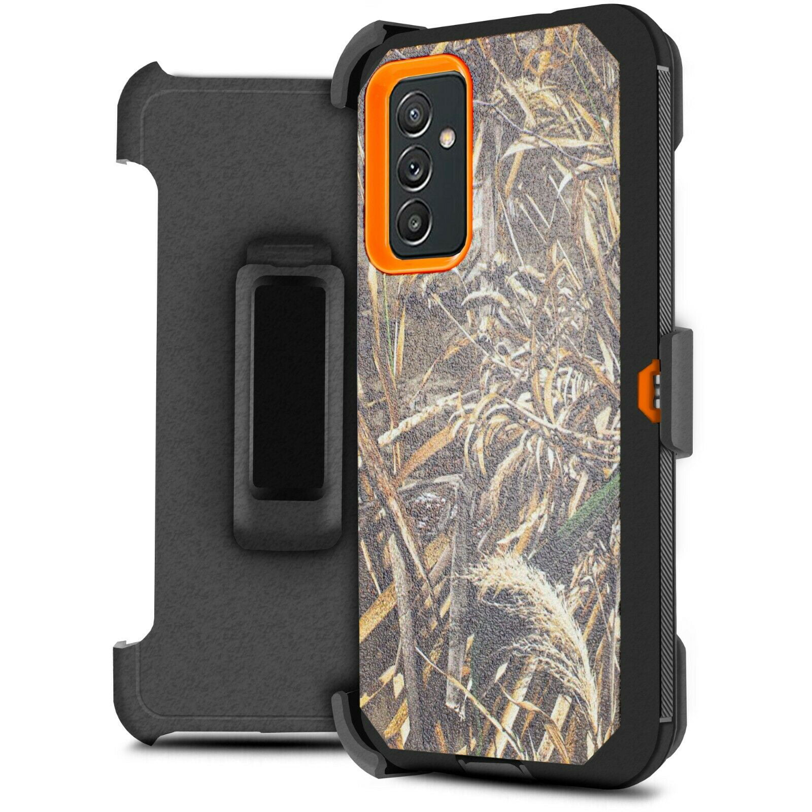 for Galaxy S24,S24 Plus,S24 Ultra Case,Njjex Heavy Duty Shockproof Dual  Layer Rugged Full-Body Protective Phone Cover,2 in 1 Silicone Rubber Phone