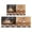Café Ferme à Carreaux, variante sur Tapis de Cuisine Style Ferme à Carreaux pour Sol Antidérapant, Ensemble de 2 Tapis Absorbants pour Évier Tapis de Couloir Imperméable pour Buanderie, Tapis de Cuisine 17.7x24+17.7x48 Pouces
