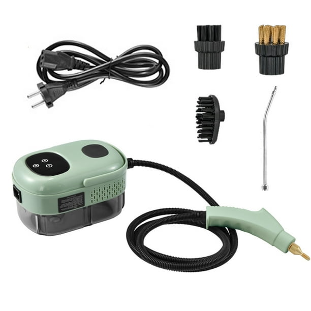 Limpiador a vapor de alta presión de 2500 W, limpiador a vapor de mano con tanque de 1,1 l