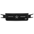 thumbnail image 1 of RBP Grille Insert RBP-967212 RX-3 Series Midnight Edition; Cutout; Double Woven Mesh With Studded Edging; With Two 11-1/2 Inch Single Row Light Cutouts; Powder Coated; Black; 304 Stainless Steel, 1 of 3