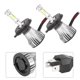 thumbnail image 3 of Paquete de 2 bombillas LED para faros delanteros de coche con tecnología X15-COB de 6500 K, 3 of 8
