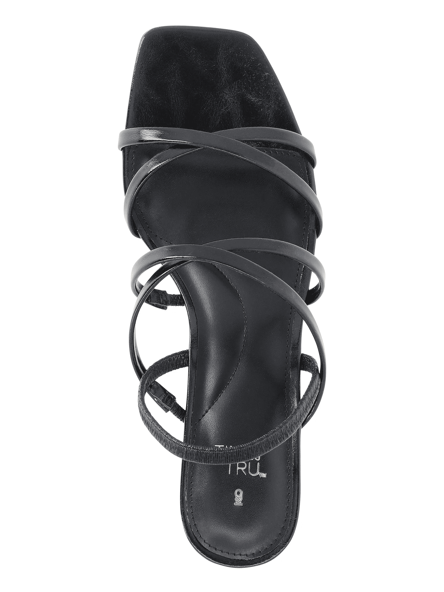 Time and Tru Women's Strappy Block Heel Sandals