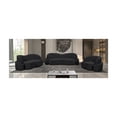 thumbnail image 2 of Meridian Furniture Principessa Black Boucle Fabric Chair, 2 of 15