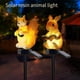 thumbnail image 3 of Solar Garden Lawn Light Resin Squirrel Ground Light B, 3 of 5