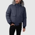 thumbnail image 1 of Pajar Men's Lucas Bomber with Detatchable Trimmed Fur Hood, 1 of 4