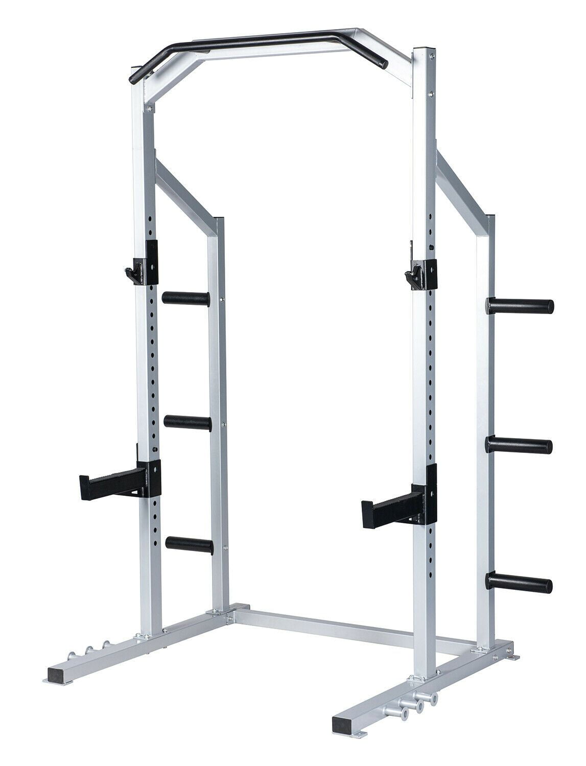 Home Gym Adjustable Squat Dip Rack Barbell Weight Lifting Stand Power Cage Frame