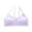 Purple, variant on ShiShine Girls Seamless Training Bra Cropped Cami Sports Bras fo Teens