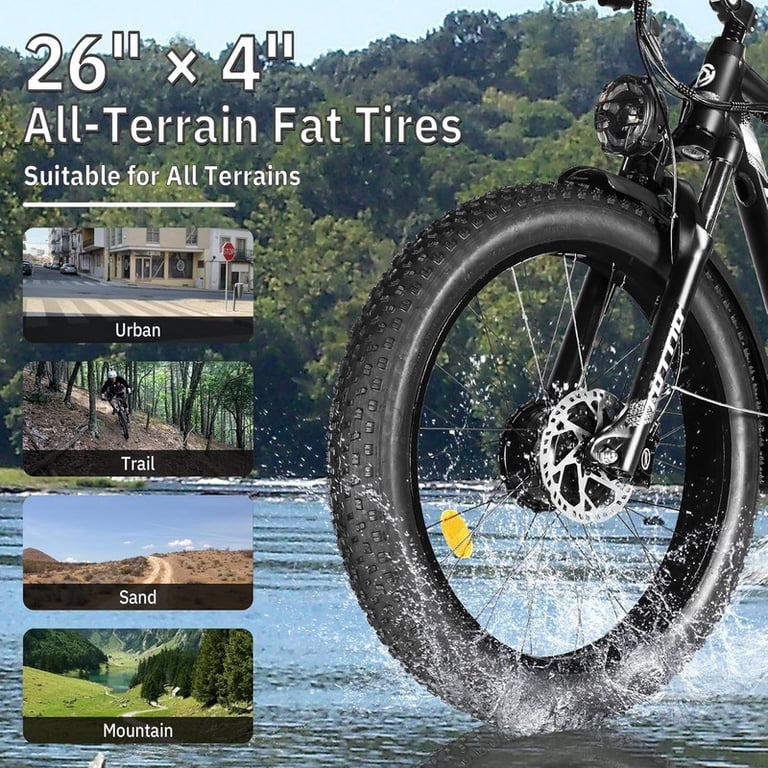 TUTTIO Adria26 5000W Electric Bike for Adults, 26