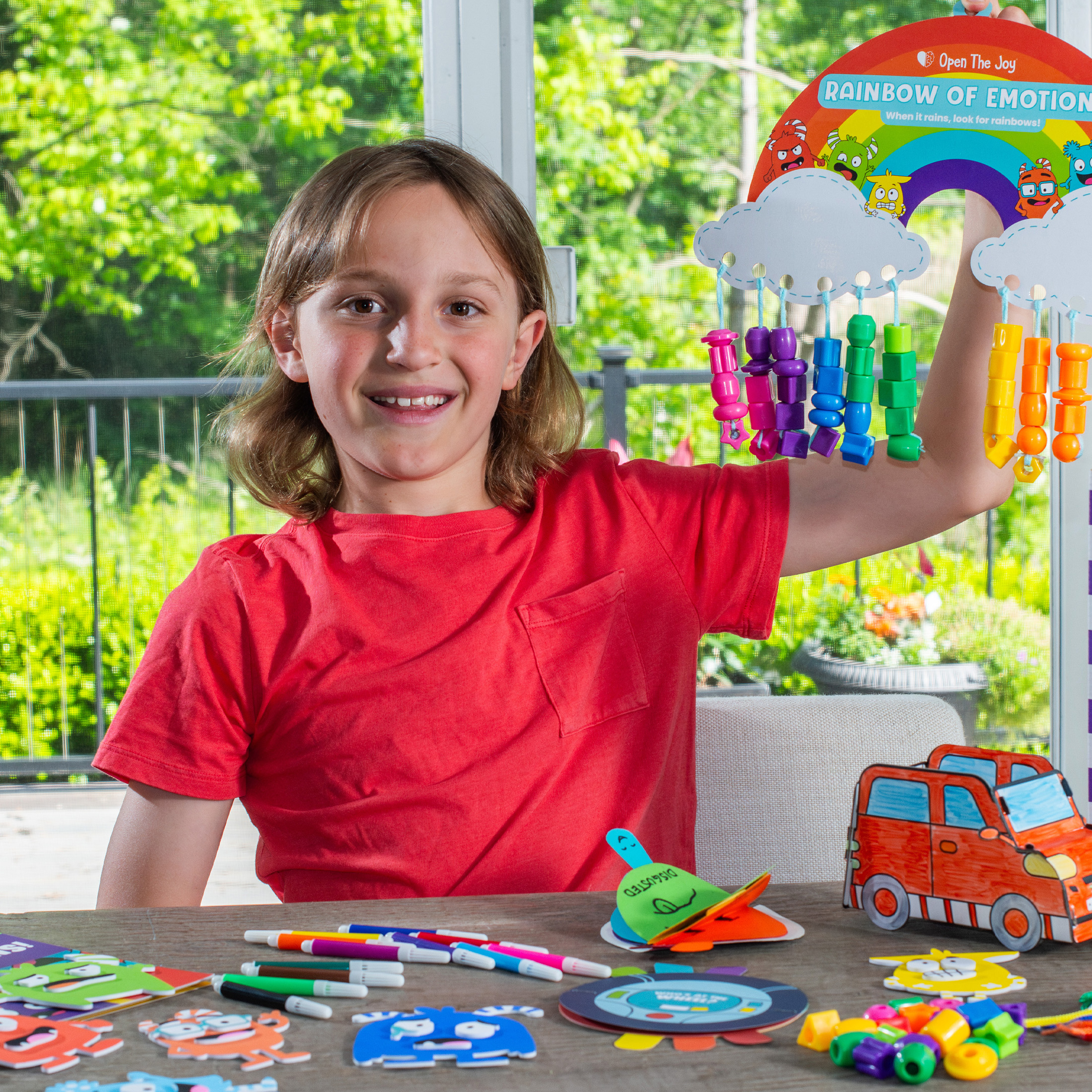 Open The Joy Crafting Emotions 4-N-1 Craft Kit