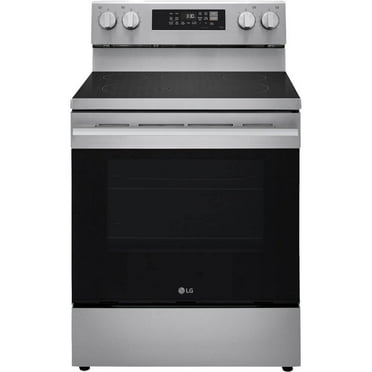 LG LREN6323YE 6.3 Cu. Ft. Stainless Freestanding Electric Smart Range