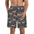 thumbnail image 1 of Fotbe Reindeer Trajes de Baño Estampados para Hombre, Shorts de Verano de Secado Rápido, Ropa de Playa, Bañadores-X-Large, 1 of 6