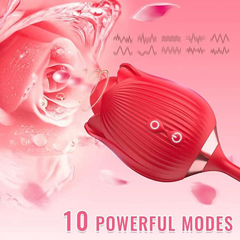 The Women Valentine's Day Gift Portable Roses Toy with Washable and  Rechargeable Functions - Walmart.com