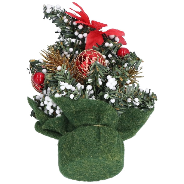 Mini árbol Artificial De Navidad, árbol Artificial De Navidad No Tejido Duradero Para Decoraciones De Manto De Boda Para Manualidades Vacaciones