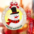thumbnail image 4 of Gibobby Adornos coloridos del día de la del LED Adornos colgantes del árbol de Navidad Manualidades del festival de Navidad del día para los niños(A), 4 of 5