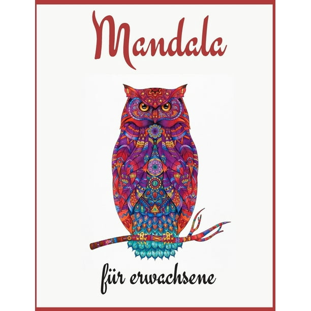 Mandalas für Erwachsene 2020, Tier- und Vogel-Mandala Malbuch Achtsamkeit und Stressabbau, 40 wunderschöne Mandalas zum Ausmalen, erwachsenen Mandala ...