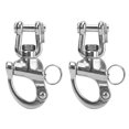 thumbnail image 1 of 2PCS 1/2in Oarlock Socket 316 Stainless Steel Polished Finish Side Mount for Yacht RV Marine, 1 of 5