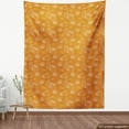 thumbnail image 4 of Ambesonne Pumpkin Fabric by the Yard Upholstery, Harvest Season Illustration, 10 Yards, Amber and Dark Peach, 4 of 5