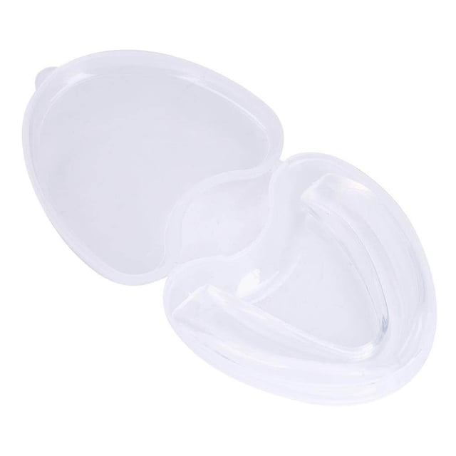 Wosthever Durable transparente EVA retenedor de ortodoncia enderezador boxeo tirantes bandeja de Boxeo