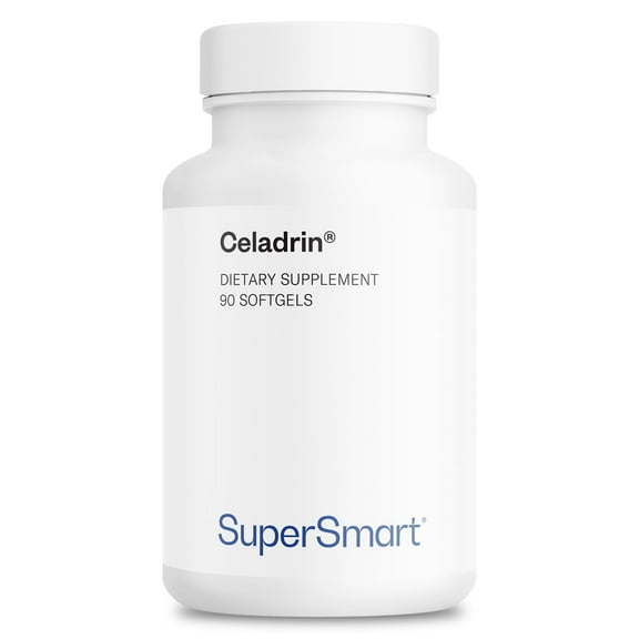 SuperSmart Celadrin 1050mg per Day (Patented) - Esterified Carbon Fatty Acids Supplement | Non-GMO & Gluten Free - 90 softgel Capsules