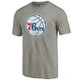 thumbnail image 2 of Men's Gray Philadelphia 76ers Greatest Dad Tri-Blend T-Shirt, 2 of 3