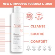 Avène Milk Cleanser, No Rinse Makeup Remover Cleanser for Sensitive Skin, 6.7 fl oz