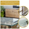 thumbnail image 5 of Howooi 30pcs Cabinet Door Bumpers Transparent Bumper Pads Glass Table Bumper Strips, 5 of 9