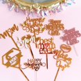 thumbnail image 2 of Gold I Love You Mom Birthday Cake Toppers Gold Acrylic Mother's Day Cake Topper Decor for Mom Birthday Party Cake Decorations Gao Jinjia LED, 2 of 2