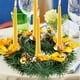 thumbnail image 3 of Candelabro de guirnalda candeliere de artificial candeliere de de Adviento de Navidad candeliere para centro de cónicas Boda Decoración de Fanmusic Candelabro de guirnalda, 3 of 7