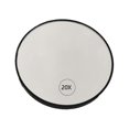 thumbnail image 1 of Anti-Fog Magnifying Makeup Mirror Suction Cup Vanity Mirror 20X Handheld Magnifying Makeup Mirror with Handle,Black, 1 of 5