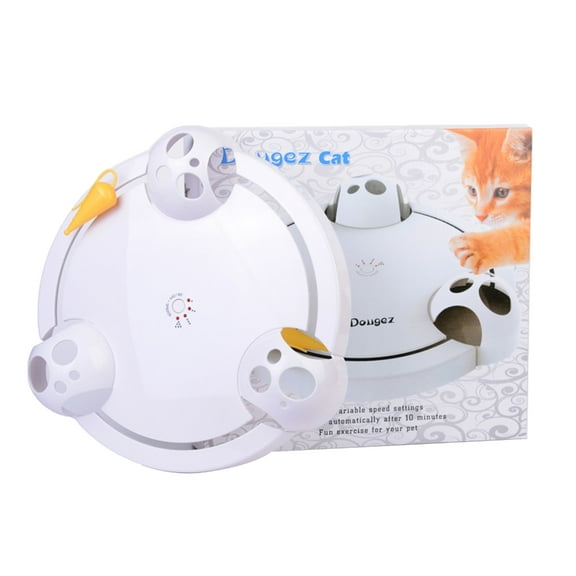 Cats Electric Toy for Indoor Cats Interactive Kitten Toy Moving Mouse Toy for Pet Hunting, Chasing, Exercise Needs