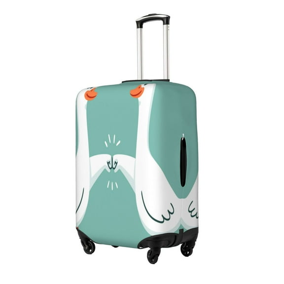 Rateoe Goosebumps Printed Luggage Cover, Suitcase Protector Fits 18-32 Inch Luggage-Small