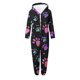 thumbnail image 3 of Mono de niña de manga larga con capucha y manga larga, pijama informal de invierno cálido, ropa de dormir para niña, mono de poliéster, 3 of 5