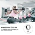 thumbnail image 3 of Spring Clip Collars Exercise Collars Barbell Clamps for Weight Bar (Silver), 3 of 6