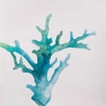 thumbnail image 3 of Atelier B Art Studio 12x12 Black Modern Framed Museum Art Print Titled - Watercolor Sea Coral, 3 of 5