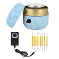 thumbnail image 2 of Rongfmy Mini Ceramic Machine Mini Pottery Machine Electric Pottery Wheel DIY Clay Tool Blue, 2 of 8