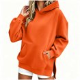 thumbnail image 4 of FchengtaiS Oversized Hoodies Sweatshirts for Womens Casual Loose Fleece Hooded Pullover Tops with Pockets and Side Split, 4 of 7