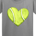 thumbnail image 4 of Inktastic Tennis Ball in Heart Youth T-Shirt, 4 of 5