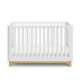 thumbnail image 4 of Storkcraft Santos 3-in-1 Convertible Baby Crib, White with Natural, 4 of 17