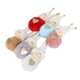 thumbnail image 3 of Adornos para árbol de Navidad, muñeco de peluche colgante de Navidad, muñeco de peluche colgante de Navidad, adorno colgante construido para precisión, 3 of 9