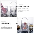 thumbnail image 3 of 1 set Borrar plástico Cubo de hielo Vino o botellas de champán Barra de hielo Decoración de la barra, 3 of 5