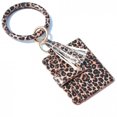 thumbnail image 4 of Large Bracelet Keychain Card Holder Tassel Bangle Key Ring Wristban With Wallet, 4 of 9