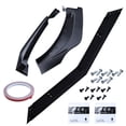 thumbnail image 3 of Geabo Front Lip Splitter Gloss Black Aerodynamic ABS for Chevrolet Malibu 2019-2021, 3 of 10
